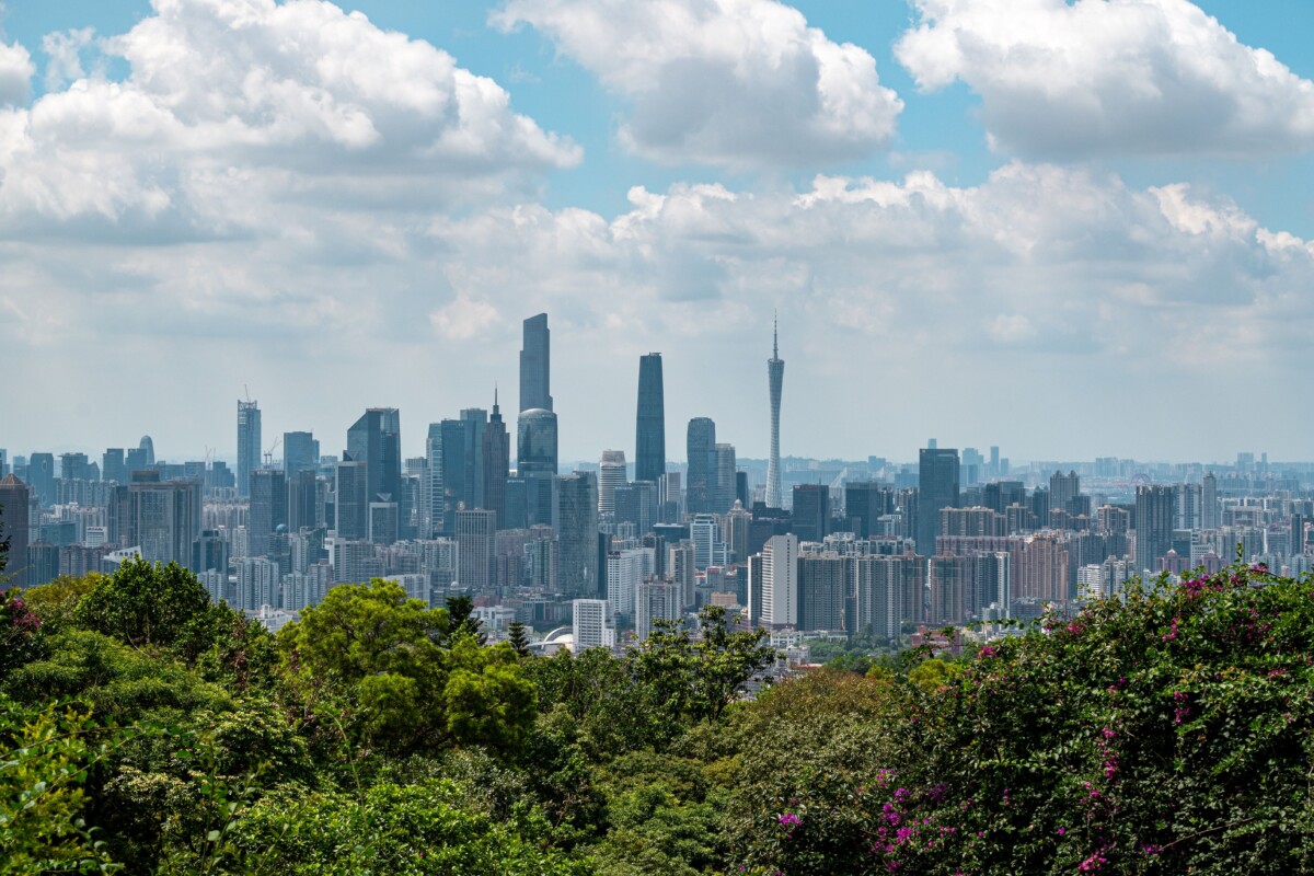 Rascacielos de Guangzhou, China