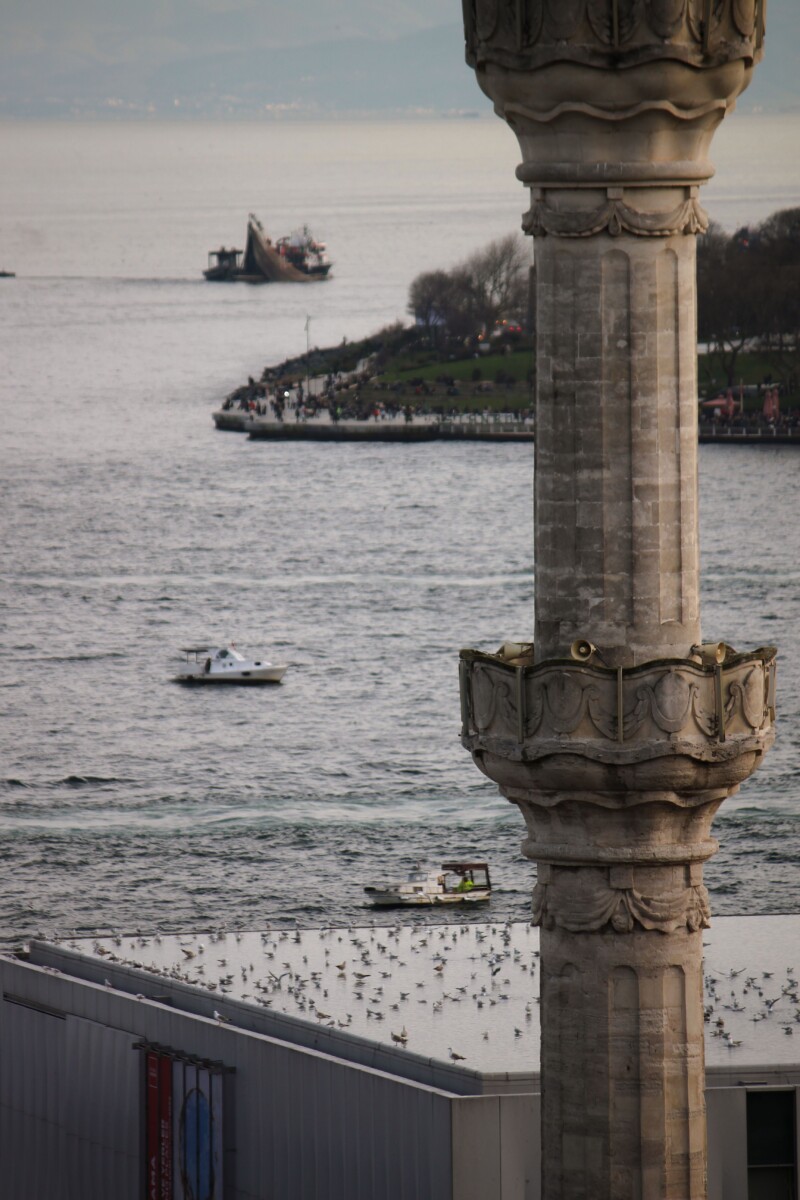 Vista del Bósforo en Estambul, Turquía
