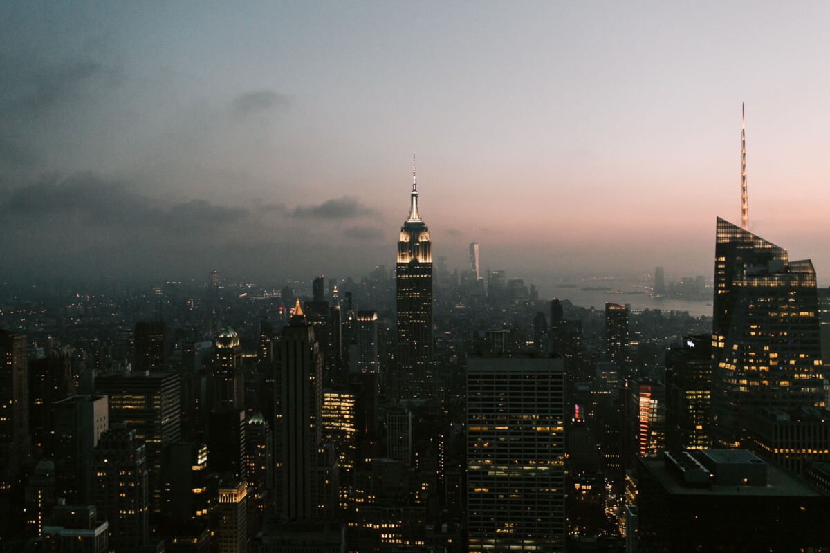 Empire State Building al atardecer, Nueva York