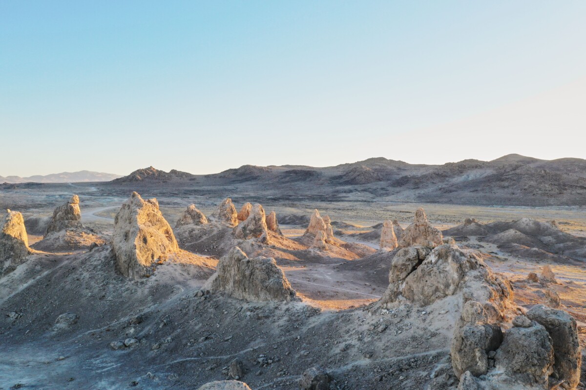 Formaciones rocosas del desierto de California